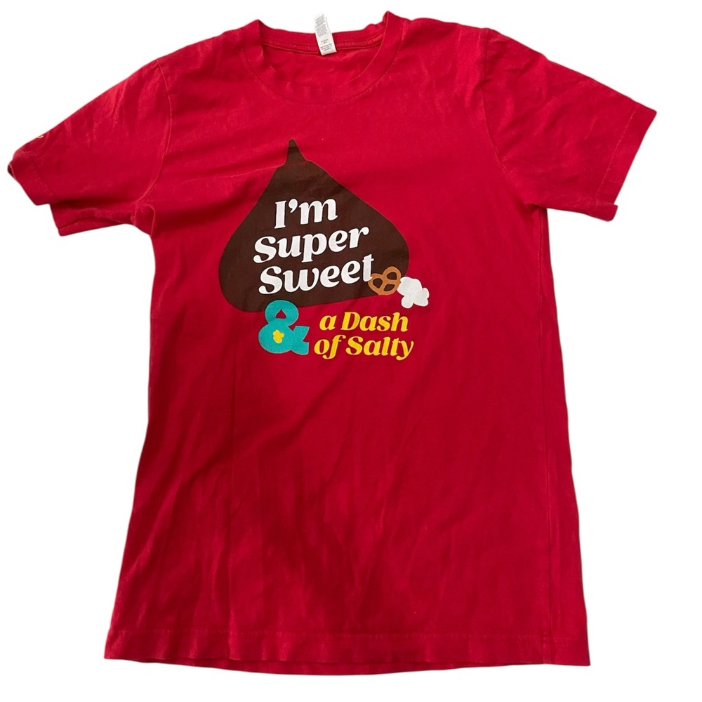 Hershey Company Graphic Short Sleeve Tee - "I'm Super Sweet & a Dash of Salty"